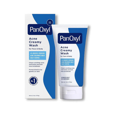 PanOxyl Acne Creamy Wash 4% Benzoyl Peroxide 6 oz | Daily Control