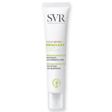 SVR Sebiaclear Crème SPF50 40ml | Anti-Blemish Sunscreen for Oily Skin