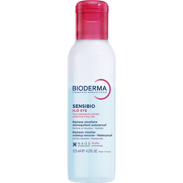 Bioderma Sensibio H2O Eye – Waterproof Makeup Remover, 125ml
