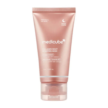Medicube Collagen Night Wrapping Mask 75ml | Overnight Peel-Off Hydration & Firm-Look Mask