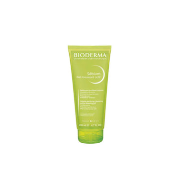 Bioderma Sébium Gel Moussant Actif 200ml | Purifying Foaming Gel for Acne-Prone Skin