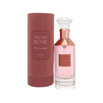 Lattafa Velvet Rose Eau De Parfum 100ml - Unisex Floral Fragrance