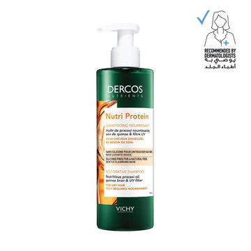 Vichy Dercos Protein Shampoo 250ml | Repairing Shampoo with Quinoa & Proteins