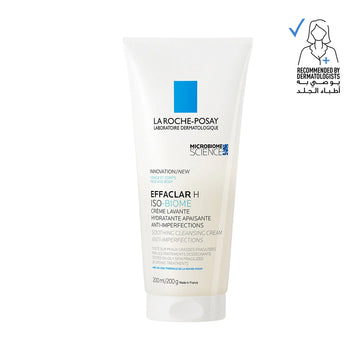 La Roche-Posay Effaclar H Iso-Biome Cleanser 200ml | Soothing Cream Cleanser