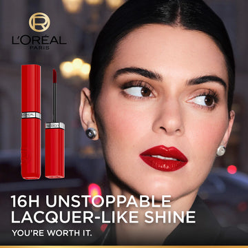 L’Oréal Paris Infallible Laque Résistance Liquid Lipstick – Long-Lasting Glossy Color - Cosmoart