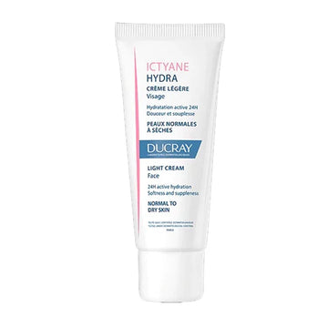 DUCRAY ICTYANE Hydra Light Hydrating Cream 40ml - For Normal to Dry Skin