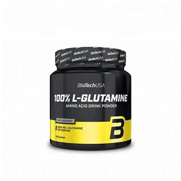 BioTechUSA L-Glutamine 240g – Amino Acid for Recovery & Muscle Support