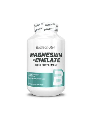 BioTechUSA Magnesium + Chelate – 60 Capsules