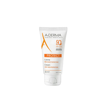 A-DERMA PROTECT Crème SPF50+ Fragrance-Free 40ml - Very High Sun Protection