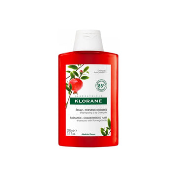 KLORANE Pomegranate Enhancing Shampoo 200ml - For Color-Treated Hair
