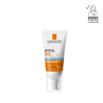 La Roche-Posay Anthelios UVmune Hydrating Cream SPF50 50ml | Moisturizing Sunscreen