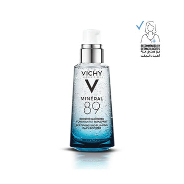 Vichy Minéral 89 50ml | Fortifying Hydrating Booster with Hyaluronic Acid