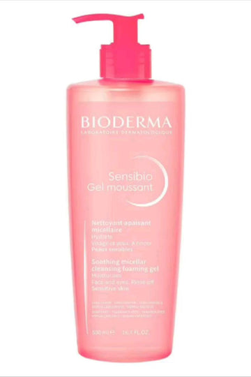 Bioderma Sensibio Foaming Gel – Sensitive Skin Cleanser, 200ml & 500ml