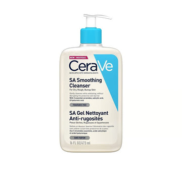 CeraVe SA Smoothing Cleanser 8oz (236ml) | Exfoliating Cleanser with Salicylic Acid