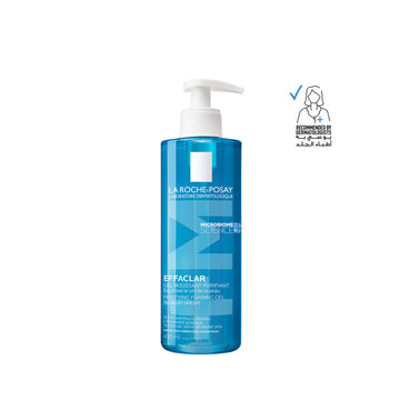 La Roche-Posay Effaclar Purifying Foaming Gel Cleanser 400ml | Oily & Acne-Prone Skin