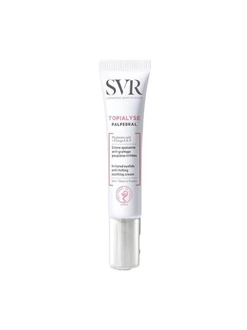 SVR TOPIALYSE Palpebral Crème - Eyelid & Eye Contour Cream for Irritation 15ml
