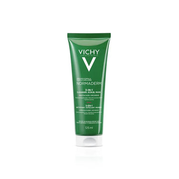 Vichy Normaderm 3-in-1 Cleanser 125ml | Cleanser, Scrub & Mask